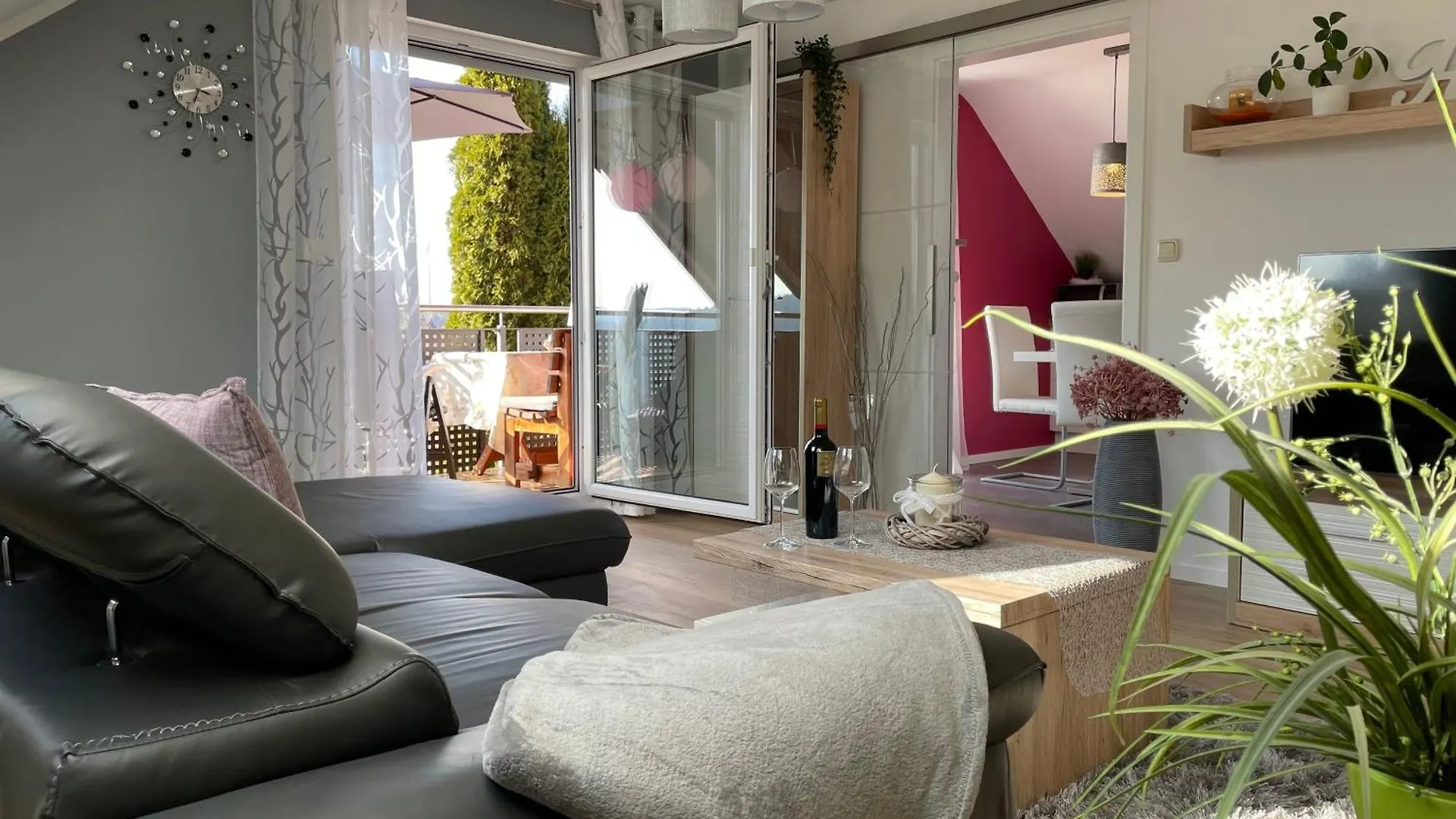 Komfortable Ferienwohnung 100Qm Mit Loggia In Schauenstein Im Frankenwald-Fichtelgebirge